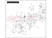 Harley-Davidson 2005 DYNA DYNA SUPER GLIDE CUSTOM  - FXDCI EXHAUST SYSTEM