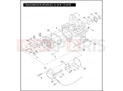 Harley-Davidson 2005 DYNA DYNA SUPER GLIDE  - FXDI TRANSMISSION BEARINGS & SIDE COVERS