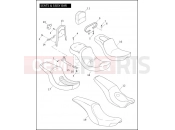 Harley-Davidson 2005 DYNA DYNA WIDE GLIDE  - FXDWGI SEATS & SISSY BAR