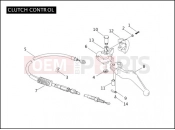 CLUTCH CONTROL - Harley-Davidson ROAD KING - FLHR 2005