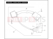 Harley-Davidson 2005 TOURING ROAD KING CUSTOM  - FLHRS HARNESS, BANK ANGLE SENSOR