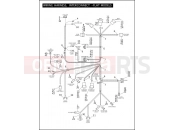 Harley-Davidson 2005 TOURING ROAD KING CUSTOM  - FLHRS WIRING HARNESS, INTERCONNECT - FLHT MODELS