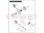 Harley-Davidson 2005 VRSC VRSCA V-ROD  - VRSCA ALTERNATOR & REGULATOR