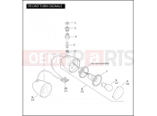 Harley-Davidson 2005 VRSC VRSCA V-ROD  - VRSCA FRONT TURN SIGNALS
