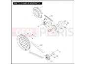 HARLEY-DAVIDSON DYNA SUPER GLIDE  - FXD BELTS, CHAINS & SPROCKETS