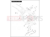 HARLEY-DAVIDSON DYNA SUPER GLIDE  - FXD FRAME & JIFFY STAND