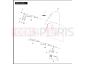 Harley-Davidson 2004 POLICE DYNA DEFENDER  - FXDP WINDSHIELD