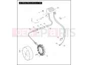 Harley-Davidson 2004 TOURING ELECTRA GLIDE STANDARD  - FLHT ALTERNATOR & REGULATOR