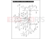 Harley-Davidson 2004 TOURING ULTRA CLASSIC  - FLHTCUI WIRING HARNESS, INTERCONNECT - FLHT MODELS