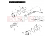 Harley-Davidson 2004 TOURING ELECTRA GLIDE STANDARD  - FLHTI INSTRUMENTS - FLHT MODELS