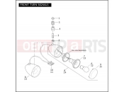 Harley-Davidson 2004 VRSC VRSCA V-ROD  - VRSCA FRONT TURN SIGNALS
