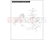 Harley-Davidson 2004 VRSC VRSCB V-ROD 98  - VRSCB 98 ENGINE MOUNTS & STABILIZER LINK