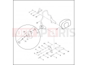 PASSENGER BACKREST - Harley-Davidson CVO ROAD KING - FLHRSEI2 2003