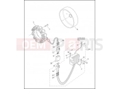 HARLEY-DAVIDSON DYNA SUPER GLIDE  - FXD ALTERNATOR & REGULATOR