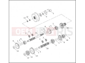 Harley-Davidson 2003 DYNA DYNA LOW RIDER  - FXDL TRANSMISSION GEARS