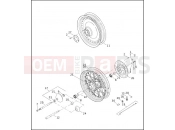 Harley-Davidson 2003 SOFTAIL HERITAGE SOFTAIL CLASSIC  - FLSTC FRONT WHEEL (1 OF 2)
