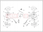Harley-Davidson 2003 SOFTAIL SOFTAIL STANDARD  - FXST HANDLEBAR SWITCHES