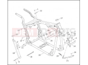 Harley-Davidson 2003 SOFTAIL NIGHT TRAIN  - FXSTB FRAME & JIFFY STAND
