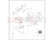 Harley-Davidson 2003 SOFTAIL NIGHT TRAIN  - FXSTBI FUEL TANK