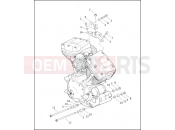 HARLEY-DAVIDSON SOFTAIL DEUCE  - FXSTD ENGINE MOUNTS
