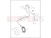 Harley-Davidson 2003 TOURING ELECTRA GLIDE STANDARD  - FLHT ALTERNATOR & REGULATOR