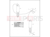 Harley-Davidson 2003 TOURING ELECTRA GLIDE STANDARD  - FLHT REAR SHOCK ABSORBERS & AIR SUSPENSION SYSTEM
