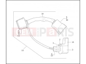 HARLEY-DAVIDSON ELECTRA GLIDE CLASSIC  - FLHTC HARNESS, BANK ANGLE SENSOR