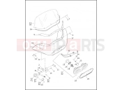 Harley-Davidson 2003 TOURING ELECTRA GLIDE CLASSIC  - FLHTCI WINDSHIELD, FAIRING & HEADLAMPS - FLTR MODELS