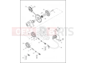 Harley-Davidson 2003 VRSC VRSCA V-ROD  - VRSCA ALTERNATOR & REGULATOR