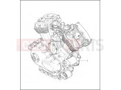 Harley-Davidson 2003 VRSC VRSCA V-ROD  - VRSCA ENGINE ASSEMBLY - COMPLETE