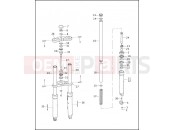 Harley-Davidson 2003 VRSC VRSCA V-ROD  - VRSCA FRONT FORK
