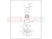 HARLEY-DAVIDSON VRSCA V-ROD 98  - VRSCA 98 AIR CLEANER