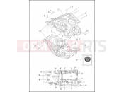 HARLEY-DAVIDSON VRSCA V-ROD 98  - VRSCA 98 CRANKCASE - UPPER & LOWER