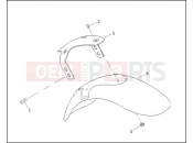 HARLEY-DAVIDSON VRSCA V-ROD 98  - VRSCA 98 FRONT FENDER
