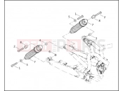 HARLEY-DAVIDSON VRSCA V-ROD 98  - VRSCA 98 SHOCK ABSORBERS - HYDRAULIC