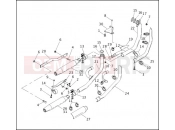 HARLEY-DAVIDSON DYNA SUPER GLIDE  - FXD EXHAUST SYSTEM