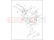 HARLEY-DAVIDSON DYNA SUPER GLIDE  - FXD FRAME & JIFFY STAND