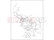 Harley-Davidson 2002 POLICE DYNA DEFENDER  - FXDP FRAME & JIFFY STAND