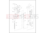 HARLEY-DAVIDSON ROAD GLIDE  - FLTR FRONT FORK - RIGHT (2 OF 2)