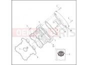 Harley-Davidson 2002 VRSC VRSCA V-ROD  - VRSCA CAM COVERS - FRONT SHOWN