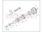 Harley-Davidson 2002 VRSC VRSCA V-ROD  - VRSCA CLUTCH