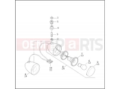 Harley-Davidson 2002 VRSC VRSCA V-ROD 98  - VRSCA 98 FRONT TURN SIGNALS