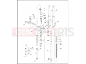 HARLEY-DAVIDSON DYNA SUPER GLIDE  - FXD FRONT FORK - FXDWG