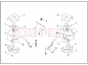 HARLEY-DAVIDSON DYNA SUPER GLIDE  - FXD HANDLEBAR SWITCHES