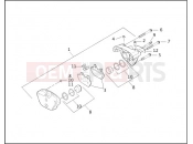 Harley-Davidson 2001 POLICE DYNA DEFENDER  - FXDP FRONT BRAKE CALIPER