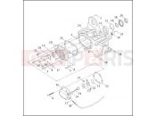 Harley-Davidson 2001 POLICE DYNA DEFENDER  - FXDP TRANSMISSION BEARINGS & SIDE COVERS