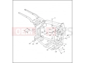 HARLEY-DAVIDSON DYNA SUPER GLIDE  - FXD ENGINE MOUNTS & STABILIZER LINK