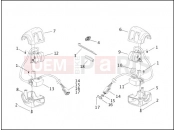 Harley-Davidson 2000 DYNA DYNA WIDE GLIDE  - FXDWG HANDLEBAR SWITCHES