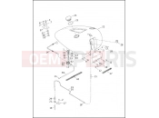 Harley-Davidson 2000 SOFTAIL SOFTAIL STANDARD  - FXST FUEL TANK - FXSTD