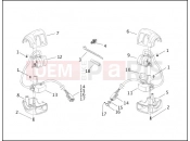 Harley-Davidson 2000 SOFTAIL SOFTAIL STANDARD  - FXST HANDLEBAR SWITCHES